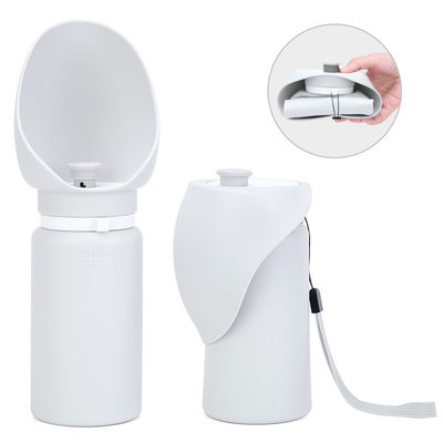 ซื้อ ขวดน้ําสุนัขกลางแจ้ง 550ml 19oz เครื่องแจกน้ําสุนัขขาว การผลิตออนไลน์