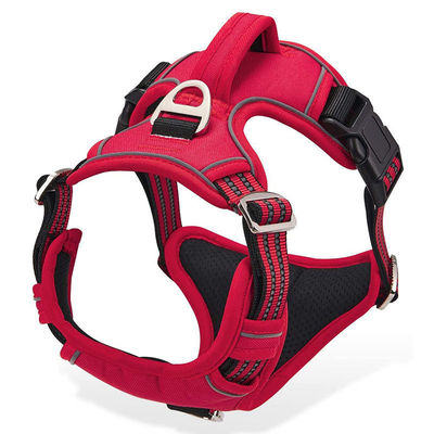 ซื้อ ไนลอน หมา Harness การควบคุมมือ หายใจ Mesh รูปแบบสะท้อน การผลิตออนไลน์
