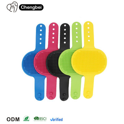 ซื้อ ปรับจับหมา บาร์ชอาบน้ํา TPR Massage ยางคารี่ Comb หมาการดูแล การผลิตออนไลน์