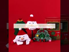 หมวกสัตว์เลี้ยง ปาร์ต้า คลาส หัวห่ม กระปุกต้นคริสต์มาสต์