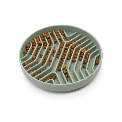 ไม่มีการหงุดหงิด 500 มิลลิลิตร Slow Feeder กระปุกลูกสุนัข บุคคลิคอน Slow Feeder