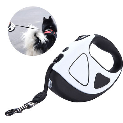 สายเชือกสุนัขขนาดเล็ก ขนาดกลาง ไฟสว่าง สามารถถอดได้ 10 ฟุต 16 ฟุต สามารถขยายได้