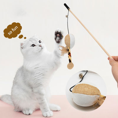 Cat Teaser Stick Cat Toys Juguetes para Gatos ของเล่นสัตว์เลี้ยง ผลิตภัณฑ์สําหรับเพื่อนแมวของคุณ รวมภาพ