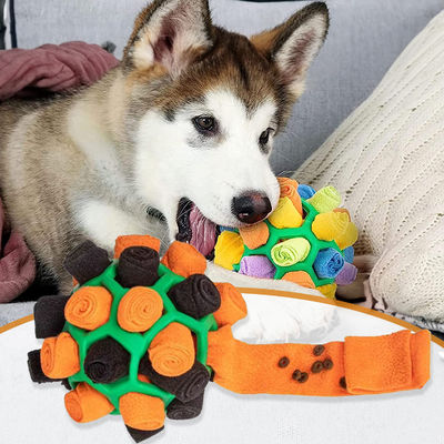 สัตว์เลี้ยง Slow Feeder อินเตอร์เอกทีฟ อาหารปริศนา Dispenser Robot อาหาร Dispenser